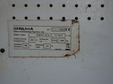 a label on the side of a machine that says frridx - a