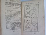 an old book with a picture of a diagram on it