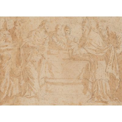 Ecole Romaine Vers 1620, Entourage D'Allegrini