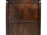 une image représentant une commode en bois à deux portes