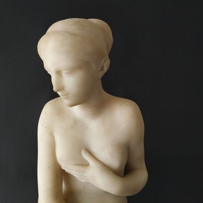 Julie MAREST, vers 1900 Baigneuse - Photo 1