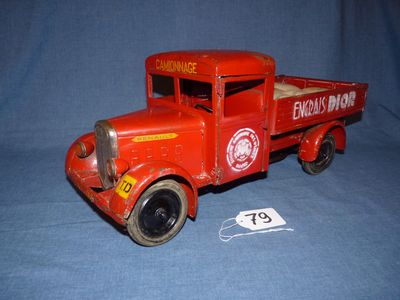 CIJ Les jouets Renault : Camion utilitaire 5 tonnes à ridell…
