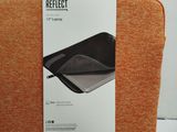 an image of a laptop sleeve with a reflection on it