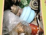 a box full of assorted items that are in the box