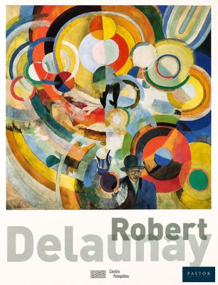the cover of a book with a painting of circles on it