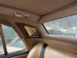 a view of the back seat of a car from inside the vehicle