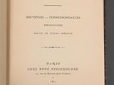 an open book with a black and white title on it