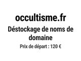 a black and white photo of a sign that says coultisme fr desstockage de nons de domaine