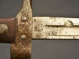 a close up of a pair of scissors with rust on them