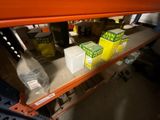 many boxes on a shelf in a store