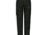 une photo d'un pantalon cargo noir sur fond blanc