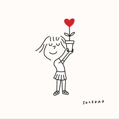 SOLEDAD BRAVI PETITE FILLE ET COEUR, 2026 - Photo 1