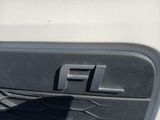 a close up of the emblem on the front of a truck