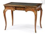 an image of a small table with a marble top