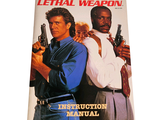 a poster of a man holding a gun and another man holding a gun