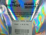 a bag of cbd gum sitting on a table