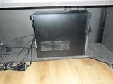 an image of a microwave oven with a lot of wires on the floor