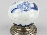 an image of a blue and white porcelain bowl on a stand