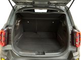 the back of a car with its trunk open showing the cargo area