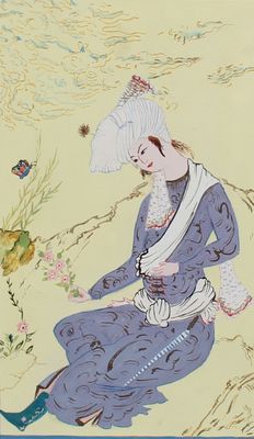 Ecole Orientaliste / persane dans le goût du XVIIIème siècle…