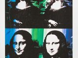 quatre images différentes de la monara, dont l'une est bleue et une autre verte