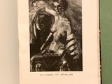 an open book with a picture of a man and a woman