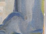 une image d'une peinture représentant un arbre dans un champ