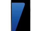 a close up of a black samsung galaxy s7 phone