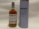 the bottle of benriach 12 years old and a canister of 12 years old