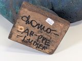 a sign that says grow art be louder on a piece of wood