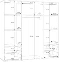 1 Armoire de chambre - Modèle : ORKNEY (photo 3)
