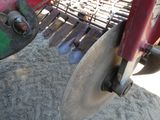 a close up of a machine with a disc on it