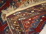 a close up of a rug on the floor