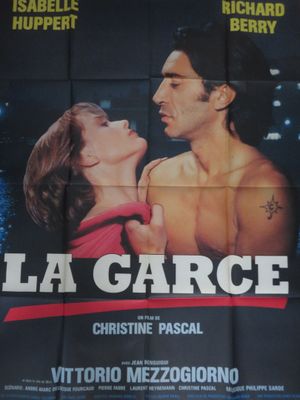 l'affiche du film « La Garcee », mettant en scène des acteurs