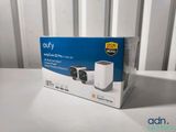 the box of the netgear orb is open on the table