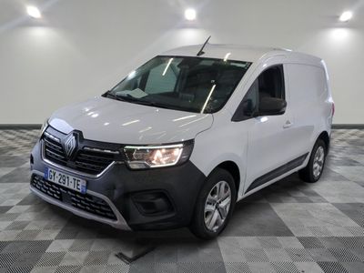 a picture of a white van on a checkered floor