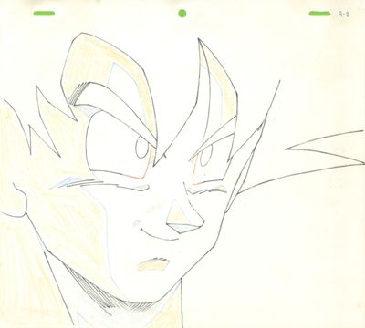 dessin de Gohan tiré de Dragon Ball Z