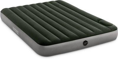 a close up of a inflatable mattress on a white background