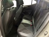 the back seats of a car with a seat belt in a car
