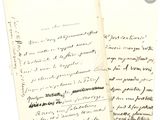 deux pages d'une ancienne écriture manuscrite sur une feuille de papier comportant des notes
