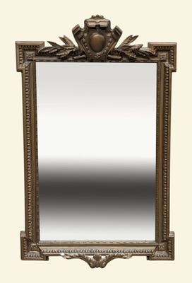 une image représentant un miroir orné d'un motif décoratif