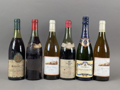 1 B Santenay (rouge), J. B. Ribot, 1976 (n°000297) (mauvais …