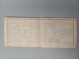 an old book with a lot of writing on it
