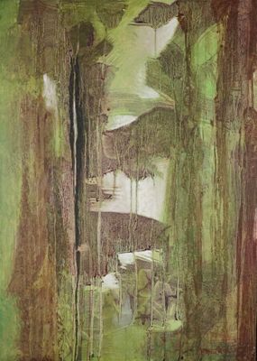 Jacques JOOS (1945-2021), "Progression intérieure", 2004, te…