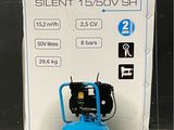 an image of a box of silent classic silent air compressors