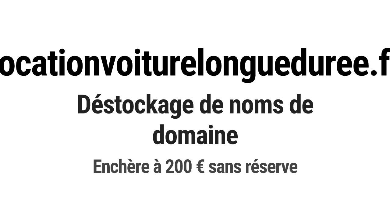 Destockage & Invendus