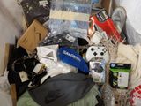 a box full of assorted items that are in the box