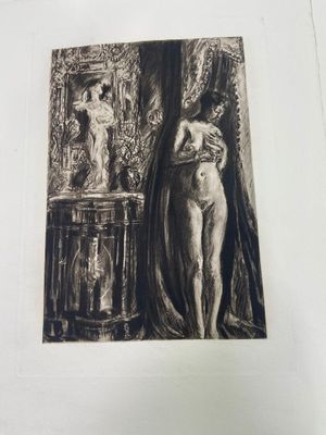 Un lot de 24 lithographies sur papier, grand format, dont ce…