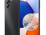 un gros plan sur l'arrière d'un Samsung M29 noir
