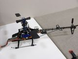 a small helicopter that is sitting on a table